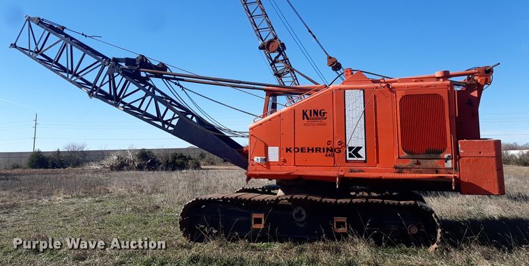 image for item LX9936 1971 Koehring 440  crane