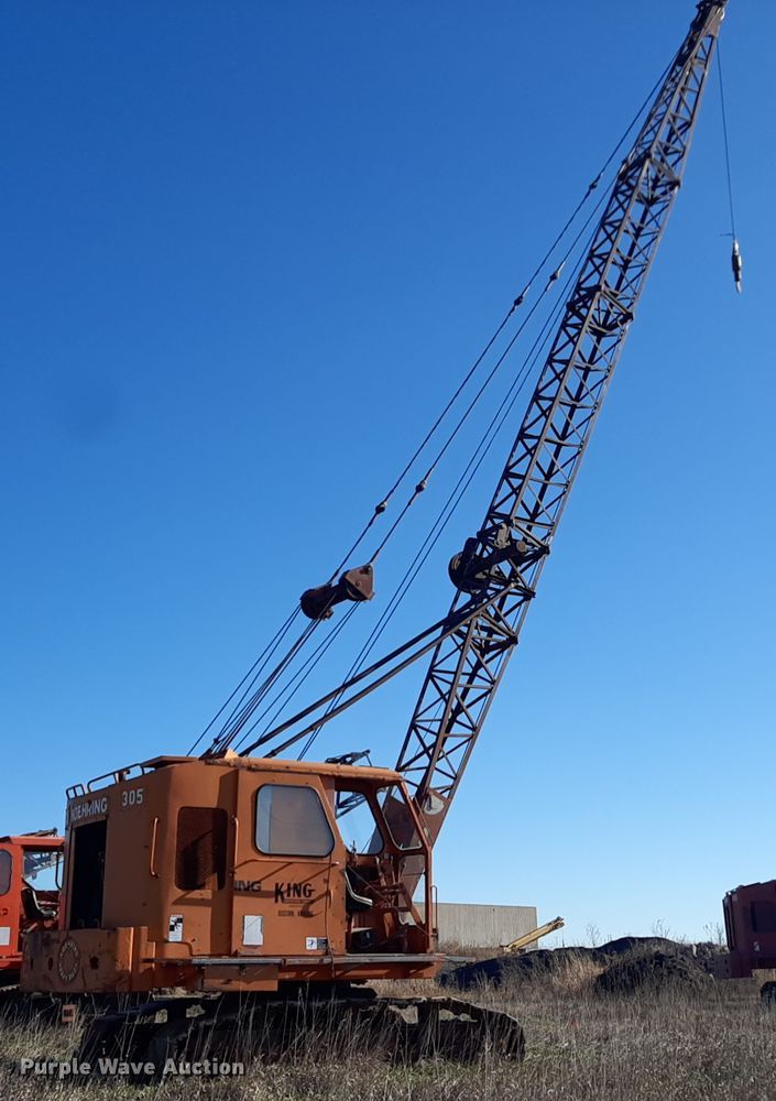 image for item LX9937 1965 Koehring 305  crane