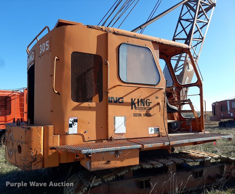 image for item LX9937 1965 Koehring 305  crane