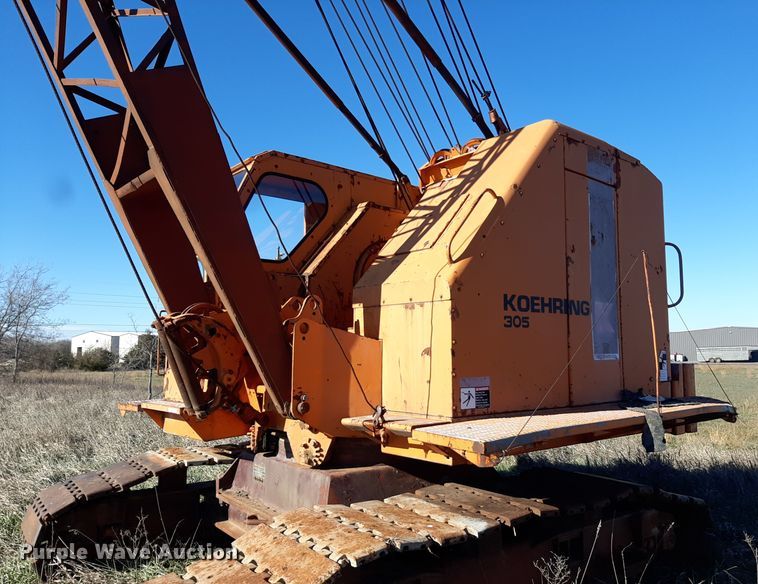 image for item LX9937 1965 Koehring 305  crane