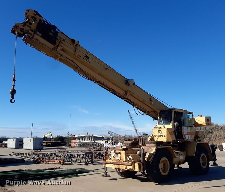 image for item LX9938 1985 Grove RT525  crane