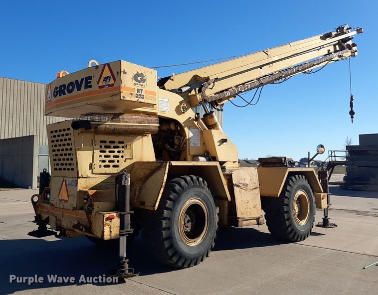 image for item LX9938 1985 Grove RT525  crane