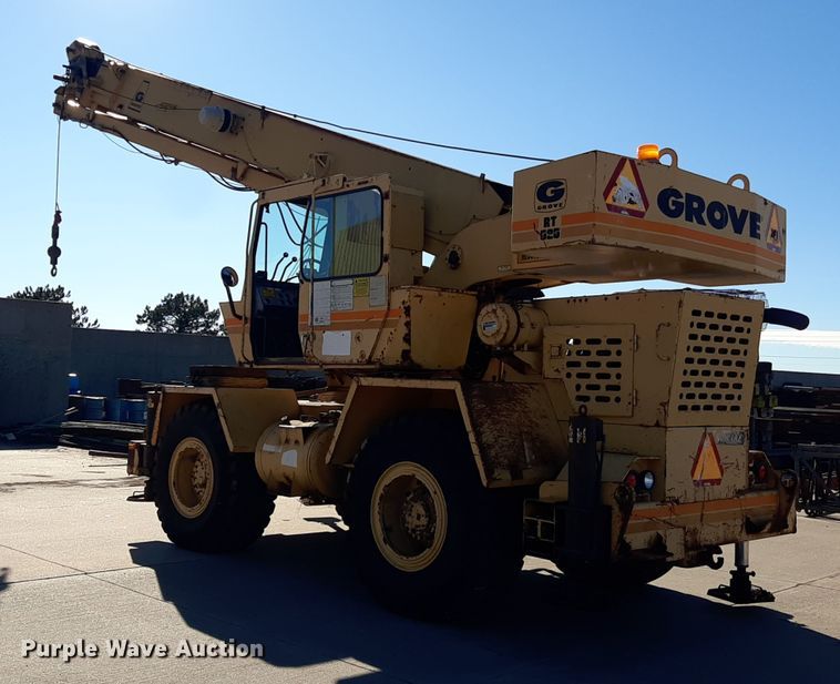 image for item LX9938 1985 Grove RT525  crane