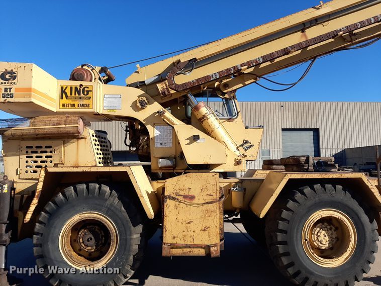 image for item LX9938 1985 Grove RT525  crane