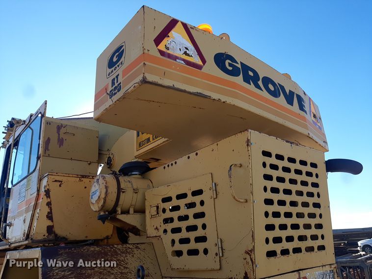 image for item LX9938 1985 Grove RT525  crane