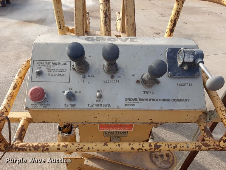 image for item LX9938 1985 Grove RT525  crane