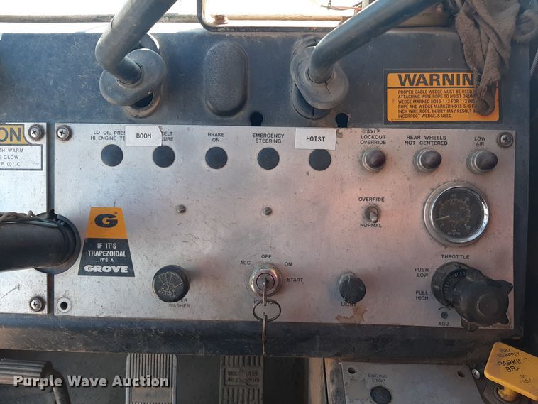 image for item LX9938 1985 Grove RT525  crane