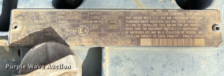 image for item MH9950 Roadhog RH4060  skid steer milling machine