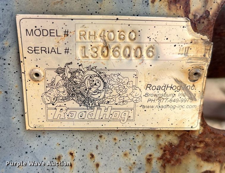 image for item MH9950 Roadhog RH4060  skid steer milling machine