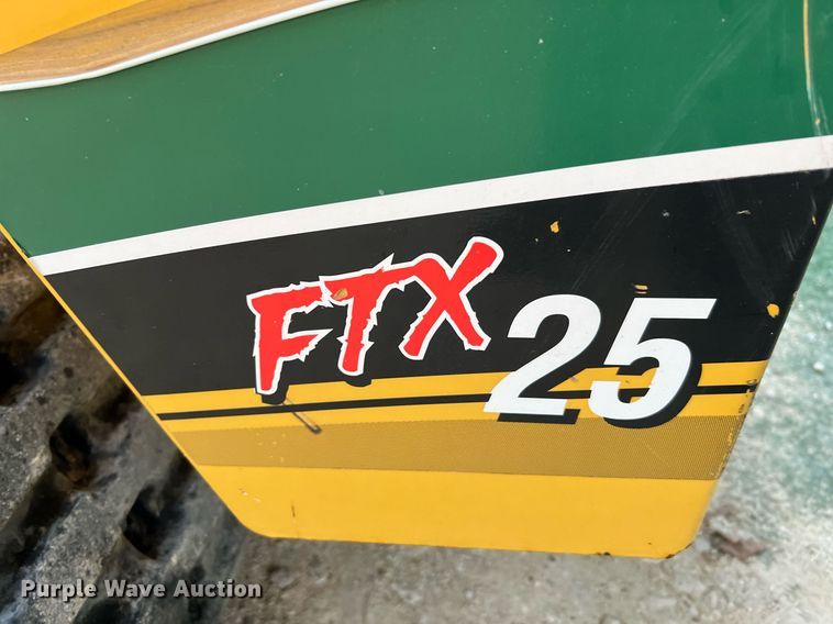 image for item MH9966 2016 Vermeer FTX25  trencher