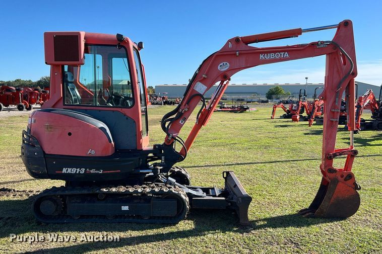 image for item MH9967 2016 Kubota KX91-3  mini excavator