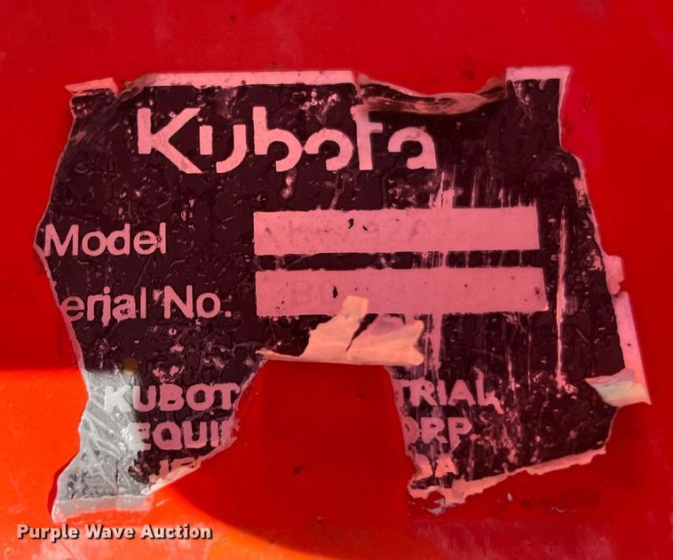 image for item MH9967 2016 Kubota KX91-3  mini excavator