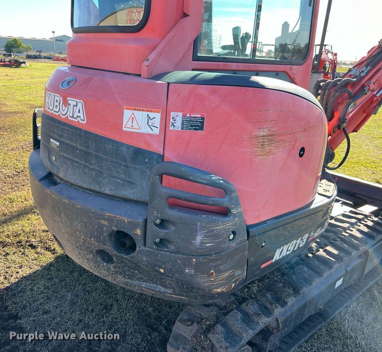 image for item MH9967 2016 Kubota KX91-3  mini excavator