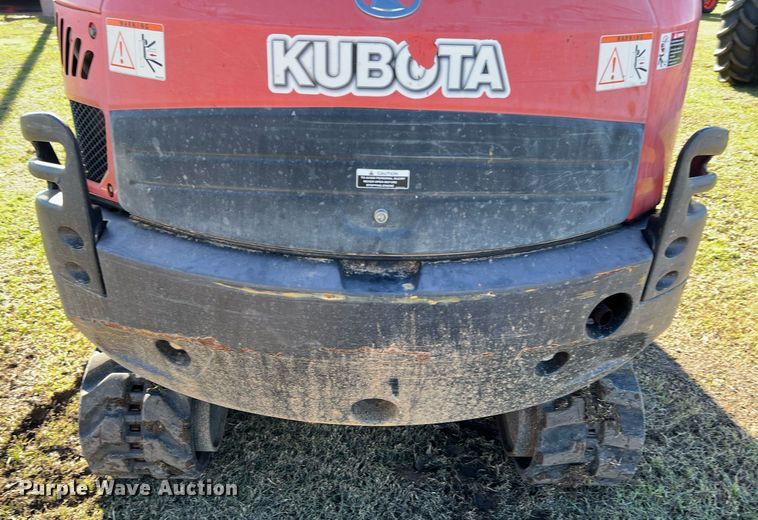 image for item MH9967 2016 Kubota KX91-3  mini excavator