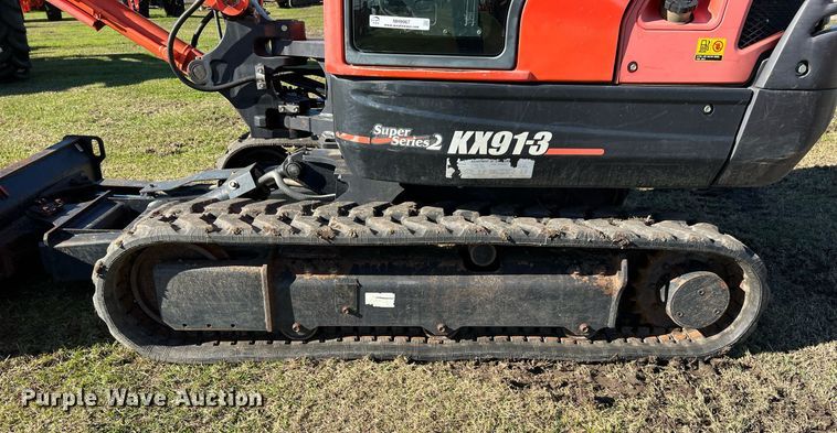 image for item MH9967 2016 Kubota KX91-3  mini excavator