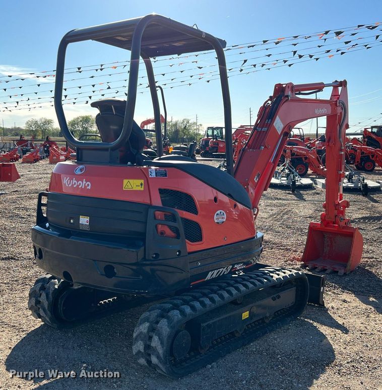 image for item MH9972 2022 Kubota KX71-3R1  mini excavator