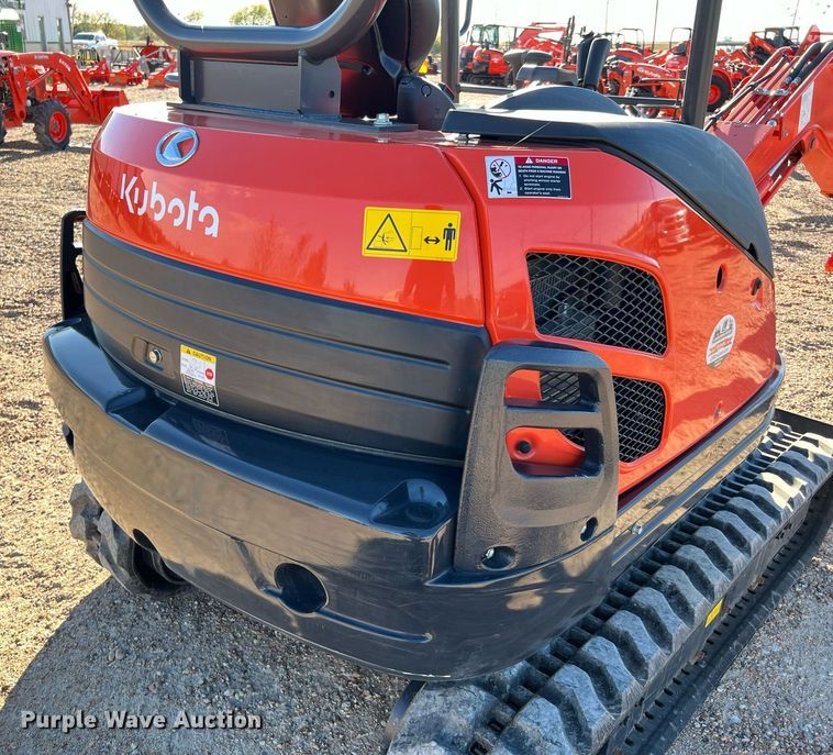 image for item MH9972 2022 Kubota KX71-3R1  mini excavator