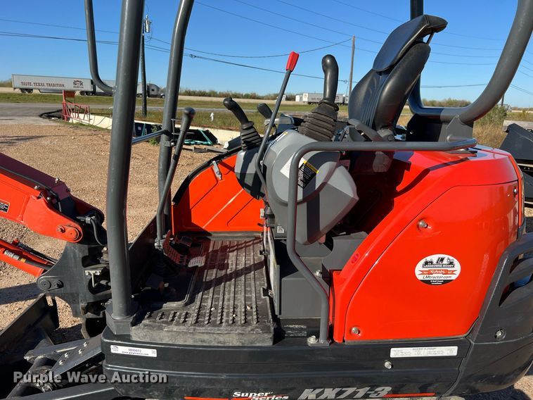 image for item MH9972 2022 Kubota KX71-3R1  mini excavator