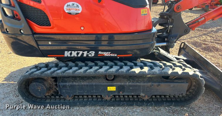 image for item MH9972 2022 Kubota KX71-3R1  mini excavator
