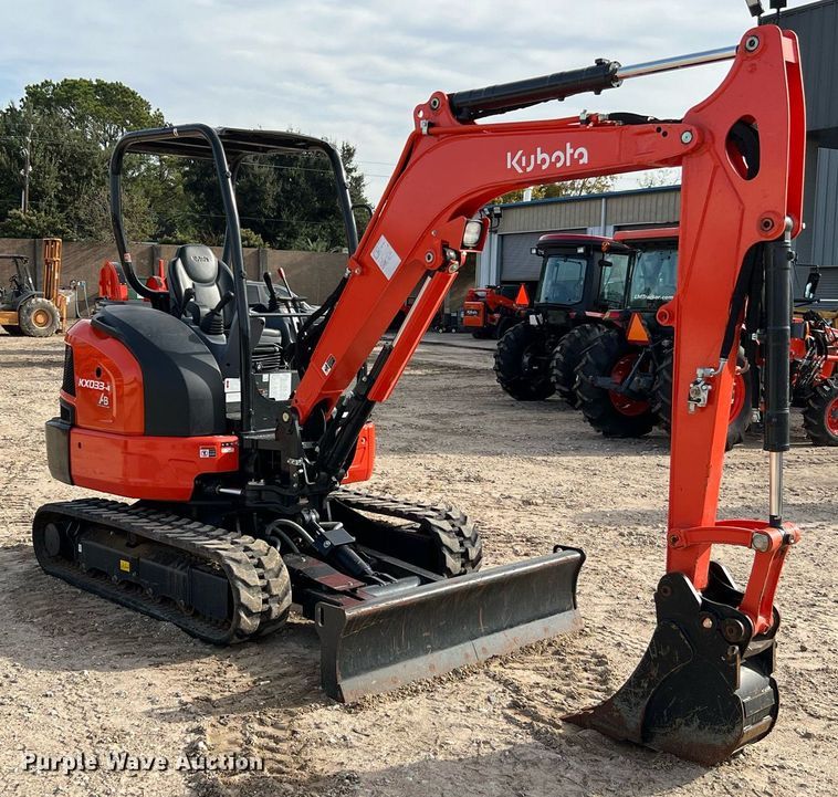 image for item MH9975 2022 Kubota KX033-4R1A  mini excavator