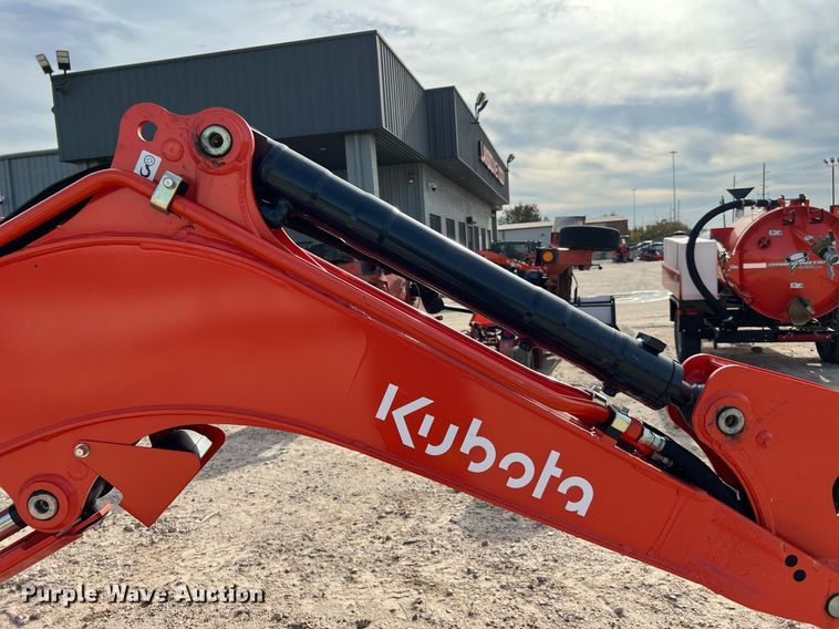 image for item MH9975 2022 Kubota KX033-4R1A  mini excavator