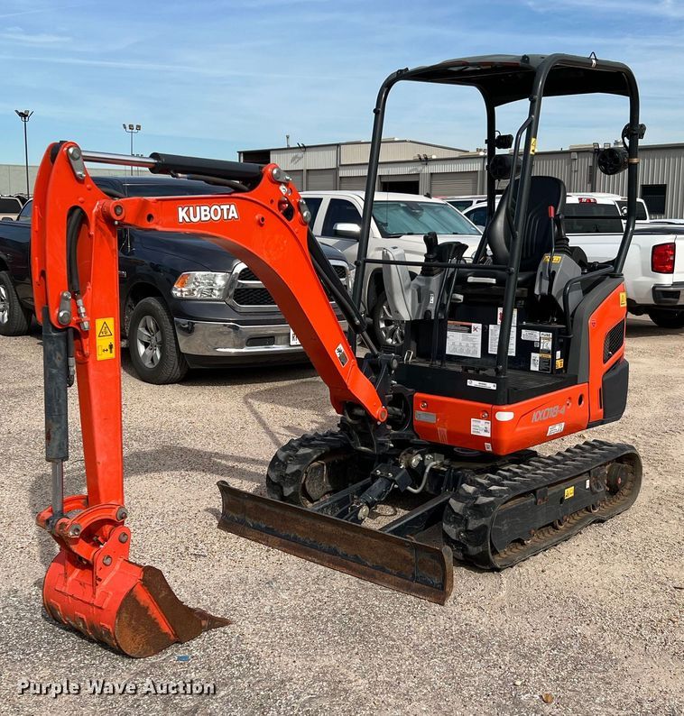 image for item MH9982 2019 Kubota KX018-4R1  mini excavator