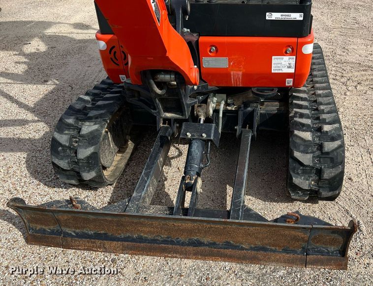 image for item MH9982 2019 Kubota KX018-4R1  mini excavator
