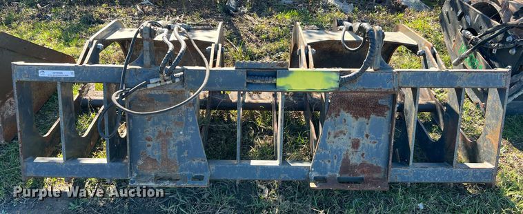 image for item MH9986 Brush Grapple XHD84-6  skid steer grapple bucket