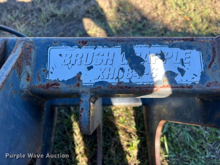 image for item MH9986 Brush Grapple XHD84-6  skid steer grapple bucket