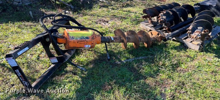 image for item MH9989 Skid Pro  skid steer auger