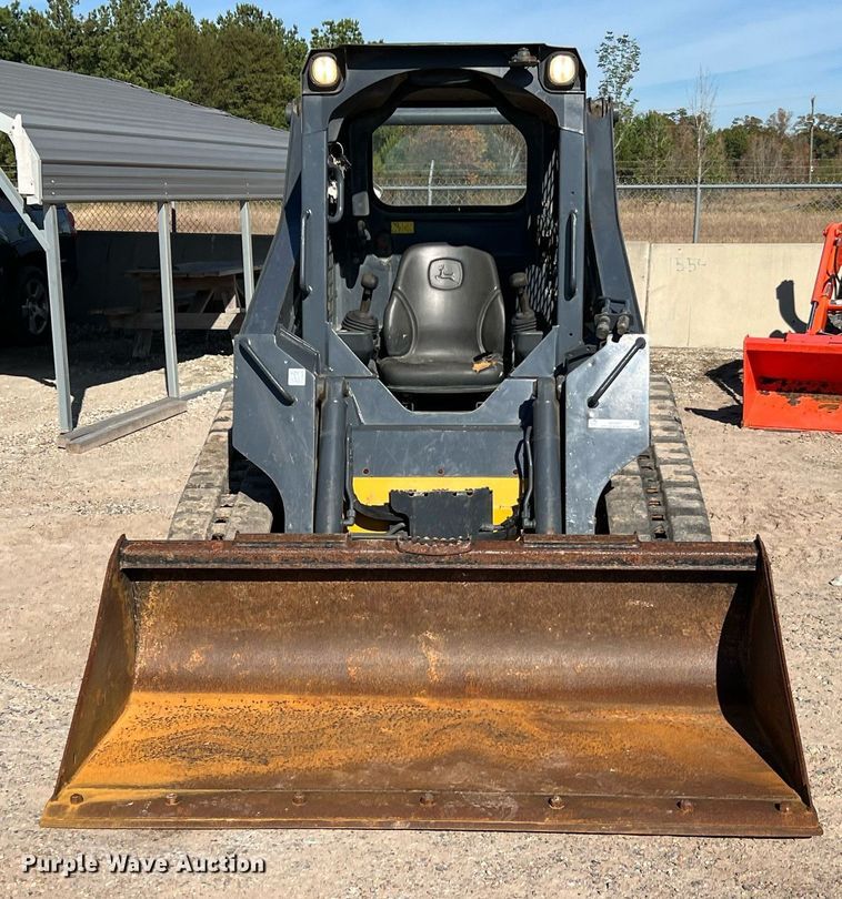 image for item MH9997 2017 John Deere 317G  tracked skid steer loader