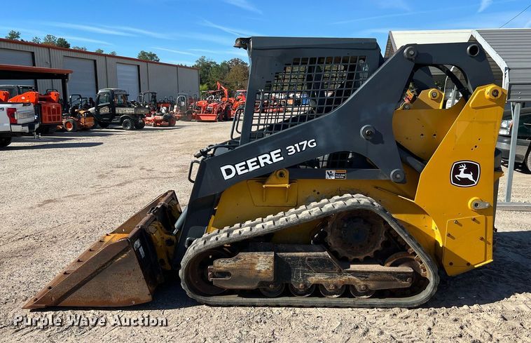 image for item MH9997 2017 John Deere 317G  tracked skid steer loader