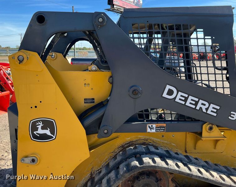 image for item MH9997 2017 John Deere 317G  tracked skid steer loader