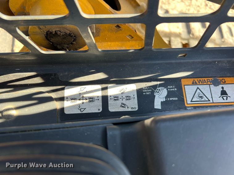 image for item MH9997 2017 John Deere 317G  tracked skid steer loader