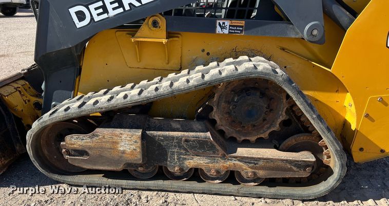 image for item MH9997 2017 John Deere 317G  tracked skid steer loader