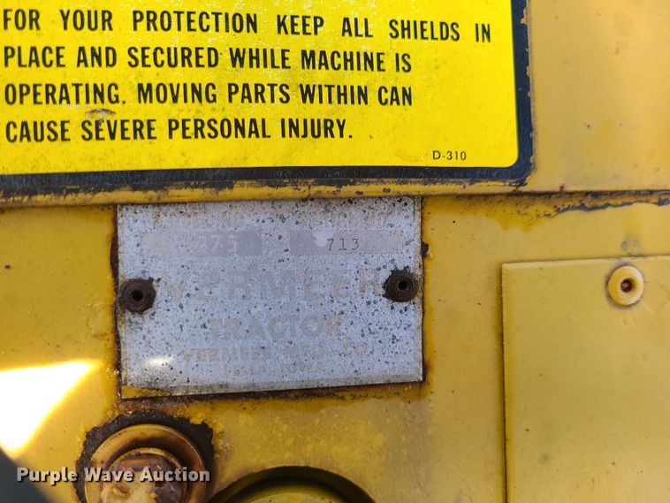 image for item MJ9537 1978 Vermeer M475  rock saw