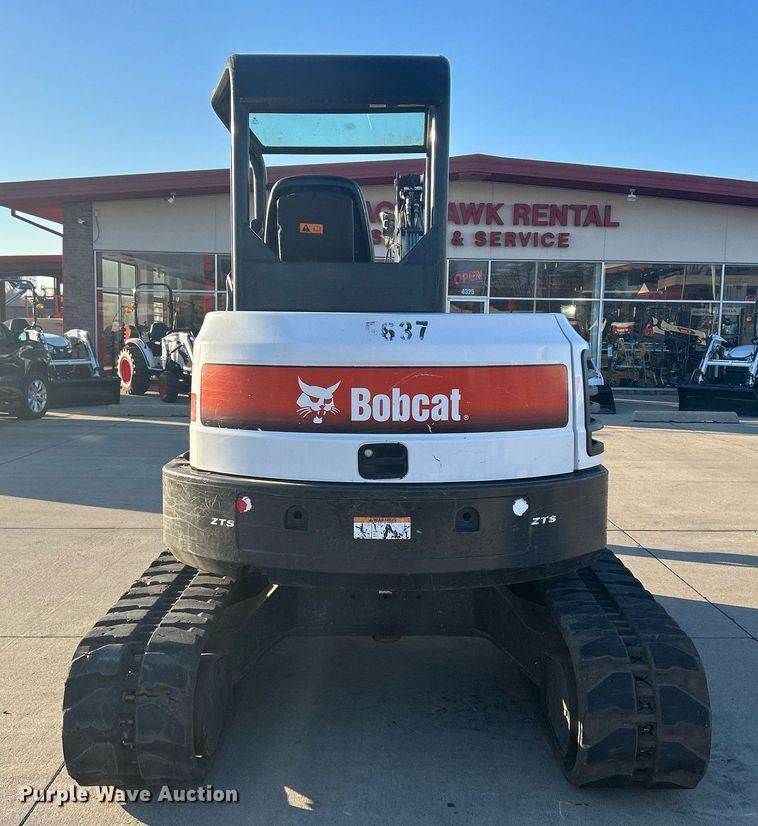 image for item MO9128 2012 Bobcat E45  mini excavator