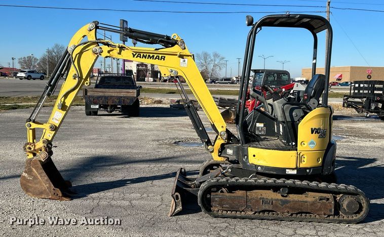 image for item NE9553 2019 Yanmar ViO25-6A  mini excavator