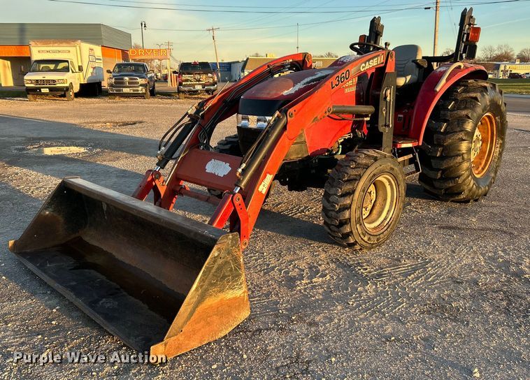 image for item NE9555 2007 Case IH Farmall DX55  MFWD tractor