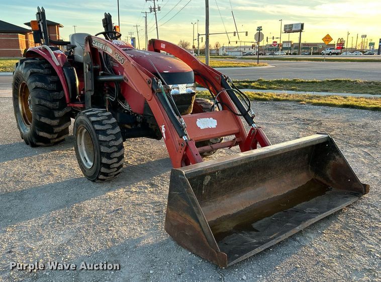 image for item NE9555 2007 Case IH Farmall DX55  MFWD tractor