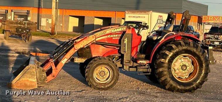 image for item NE9555 2007 Case IH Farmall DX55  MFWD tractor