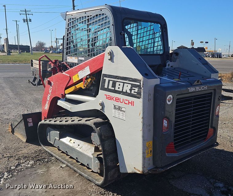 image for item NE9556 2022 Takeuchi TL8R-2  tracked skid steer loader