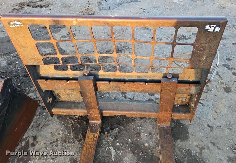 image for item NE9559 (2) skid steer attachments