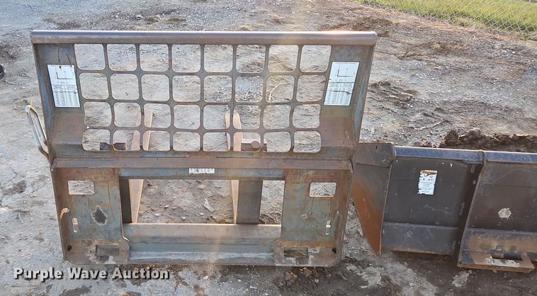 image for item NE9559 (2) skid steer attachments