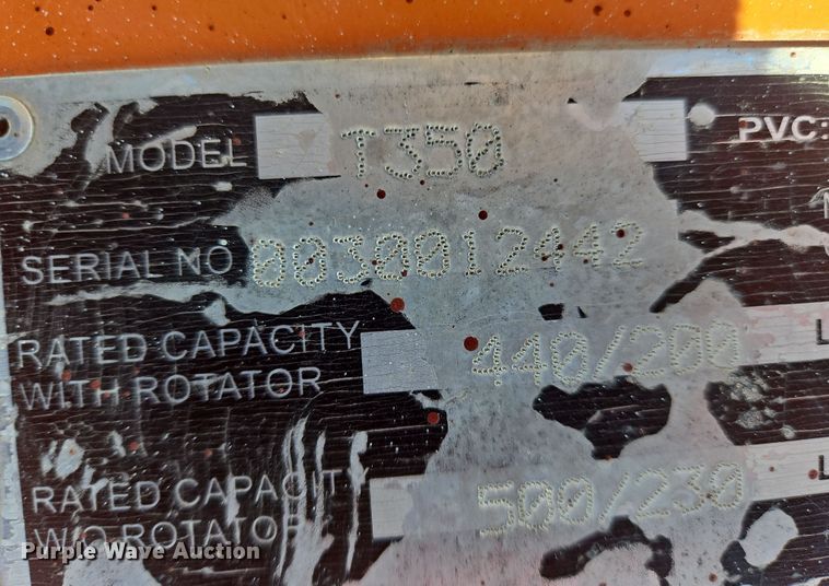 image for item NE9564 2020 JLG T350  boom lift