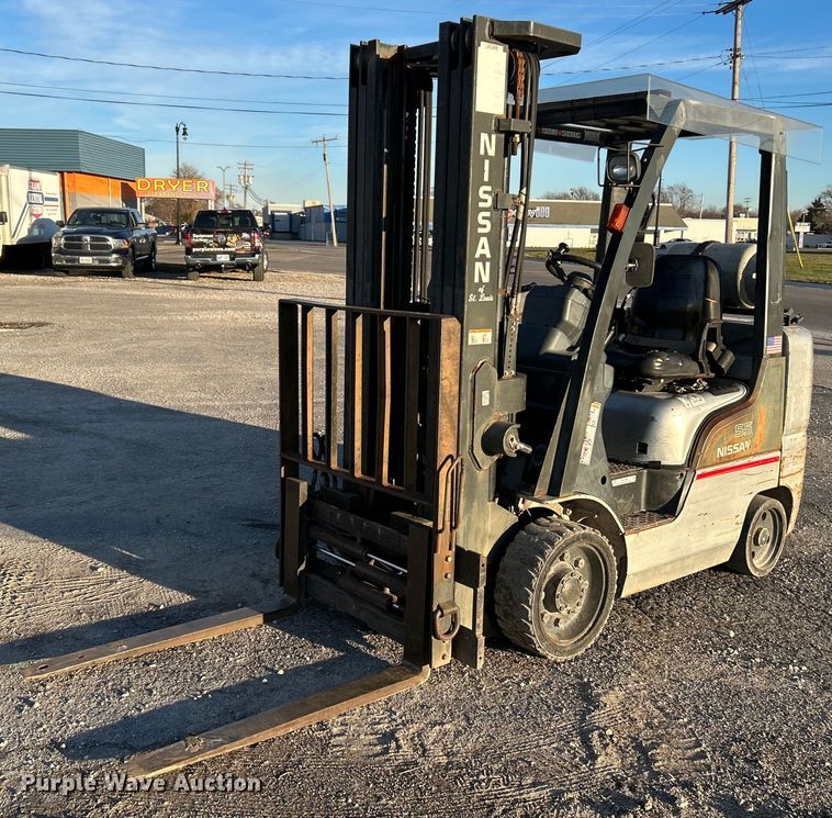 image for item NE9566 Nissan MCPL02A2BLV  forklift