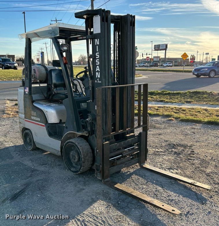 image for item NE9566 Nissan MCPL02A2BLV  forklift