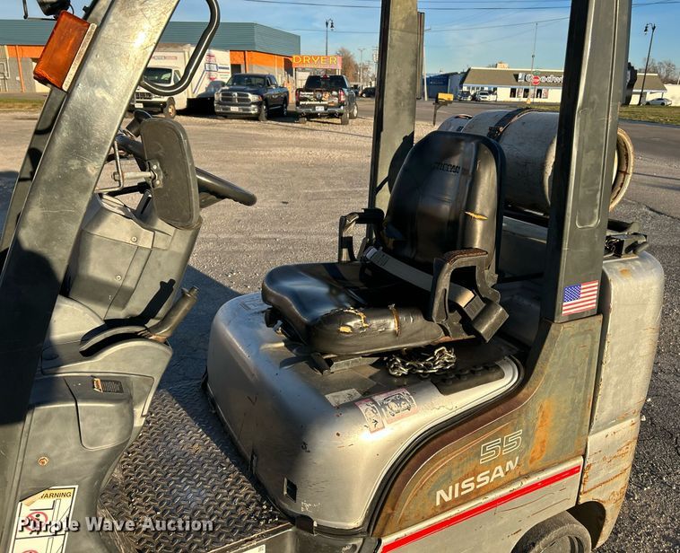 image for item NE9566 Nissan MCPL02A2BLV  forklift