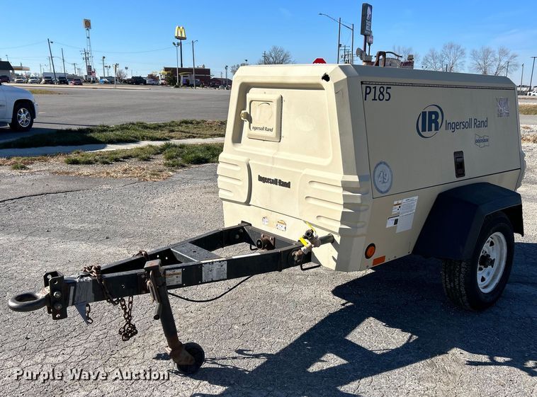 image for item NE9569 2011 Ingersoll Rand P185WJD-T4I  air compressor