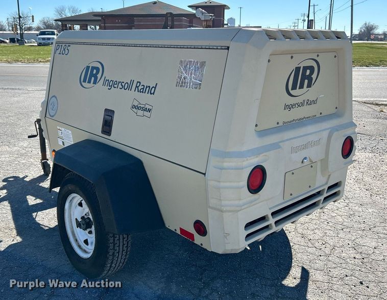 image for item NE9569 2011 Ingersoll Rand P185WJD-T4I  air compressor